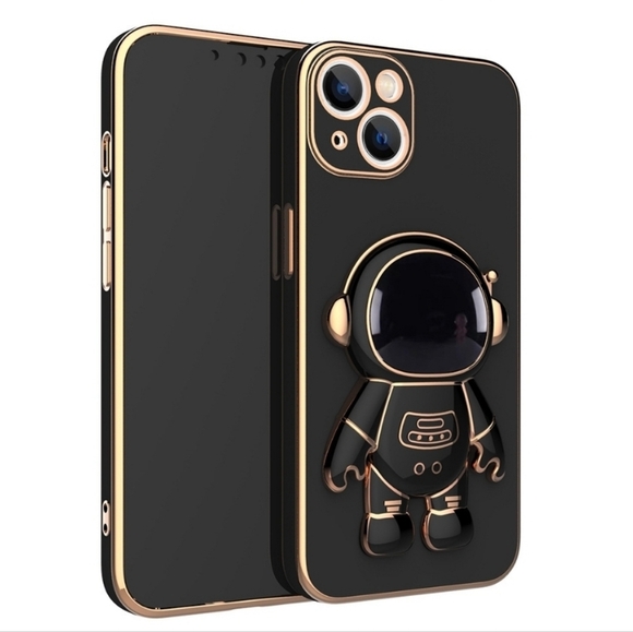 iPhone 13 3D Astronaut Phone Stand Pink Phone Case NWT - Picture 4 of 6